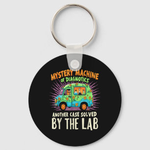 Mystery Machine Of Diagnostics Lab Week 2025 Tee  Keychain