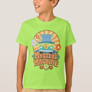 Mystery Machine Van Floral Graphic T-Shirt