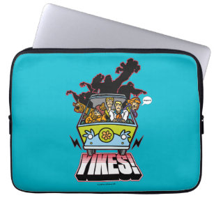 Mystery Machine "Yikes!" Graphic Laptop Sleeve