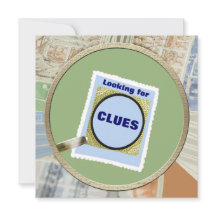 Mystery Magnifying Glass Clues Birthday Party
