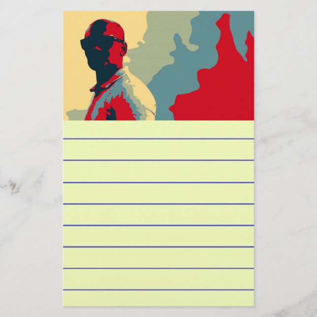 Mystery Man Stationery (Front)