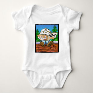 Mystery Of Humpty Dumpty Rick London Gifts Baby Bodysuit