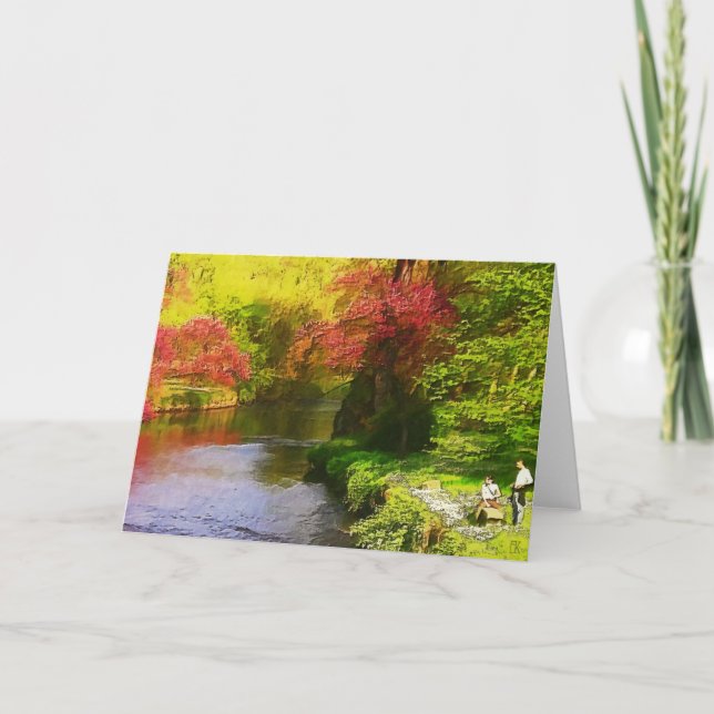 Mystery of Spring - the card (Front)