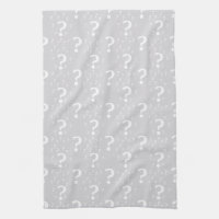 Mystery question mark riddle puzzle light gray