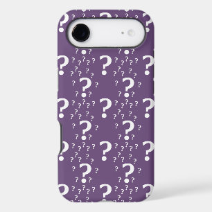 Mystery question mark riddle puzzle purple