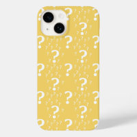 Mystery question mark riddle puzzle yellow