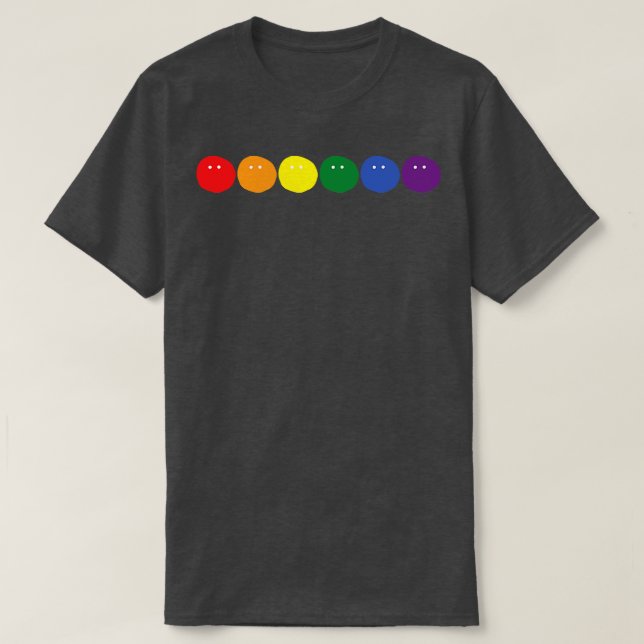 Mystery  Rainbow Pride T-Shirt (Design Front)