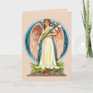 mystic angel greeting card