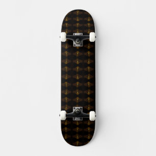Mystic Angelic Lights Angels Love Night Light Skateboard