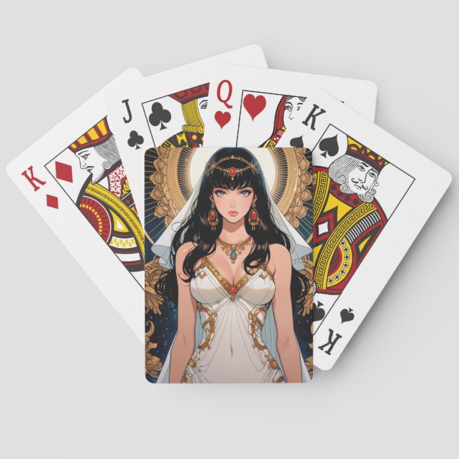 Mystic Anime Playing Cards (Back)