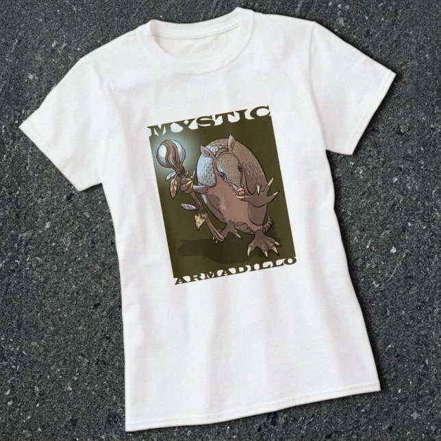 Mystic Armadillo Character T-Shirt (Creator Uploaded)