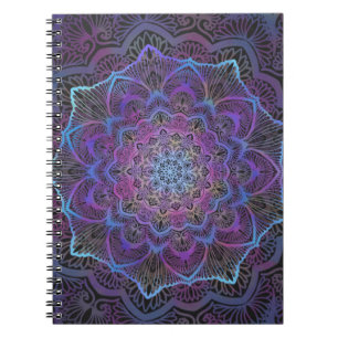 Mystic Bloom Mandala Notebook