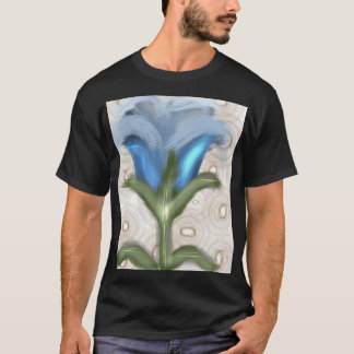Mystic Blue Bloom - Growing Flower T-Shirt