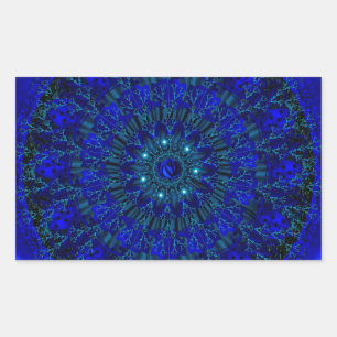 Mystic Blue Rose.jpg Sticker