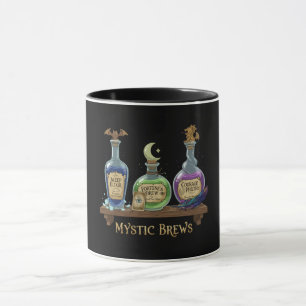 Mystic Brews   Whimsical Witchy Potions & Elixirs Mug