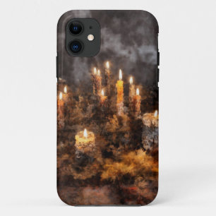 Mystic Candlelight Pumpkin Mobile Case