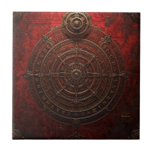Mystic Compass Rose Tile