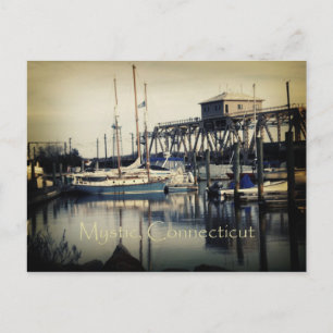 Mystic, Connecticut Postcard