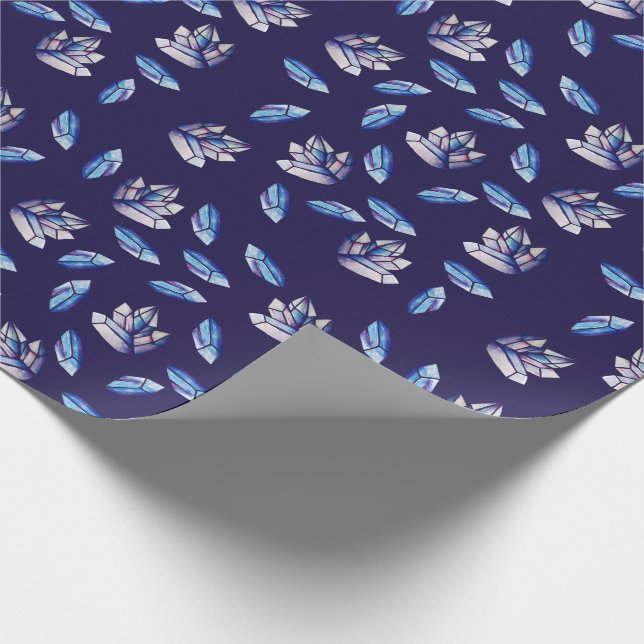Mystic Crystals Witchy Vibes Wrapping Paper (Corner)