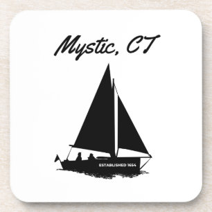 Mystic CT Coaster