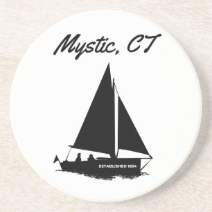 Mystic CT Coaster