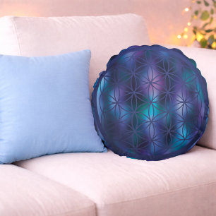 Mystic Depth – Colour of Heart Round Pillow