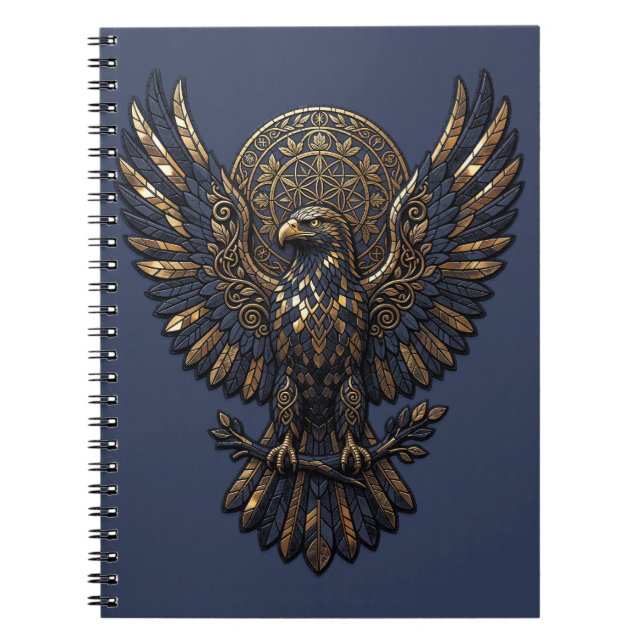 Mystic Eagle Notebook (Front)