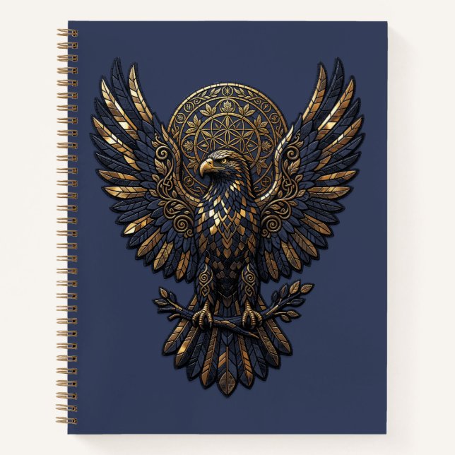 Mystic Eagle Notebook (Front)