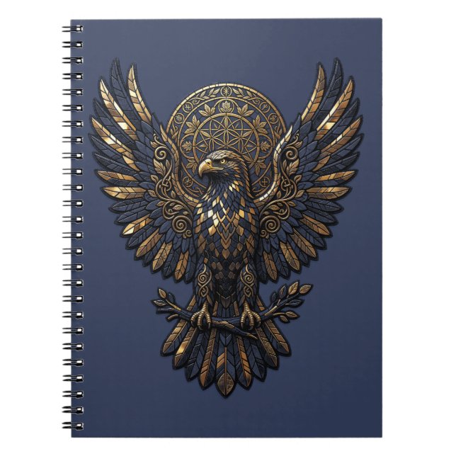 Mystic Eagle Notebook (Front)