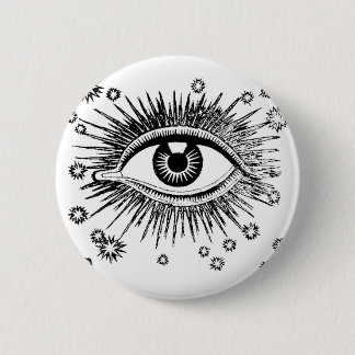 Mystic Eye Sees All 2 Inch Round Button
