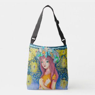 Mystic Firefly Beach All-Over Print Bag