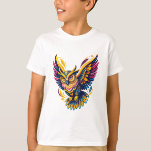 Mystic Flight Neon Owl T-Shirt