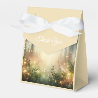 Mystic Forest Meadow Magic Wedding Favor Box