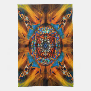 Mystic Fractal Kitchen Towel