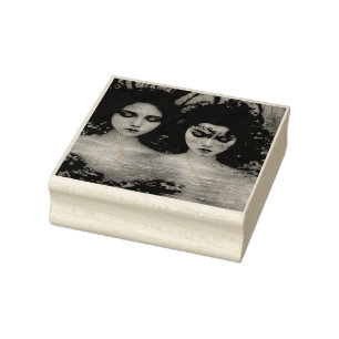 Mystic Garden:  Floral Dreams  Rubber Stamp