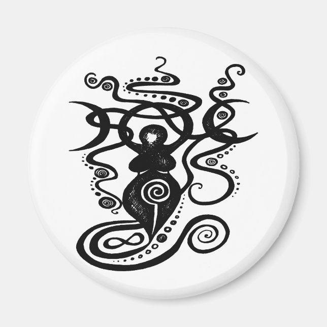 Mystic Goddess 1 Magnet (Front)