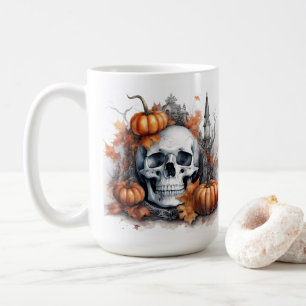 Mystic Halloween Gothic Skull Art  Mystical   Coffee Mug
