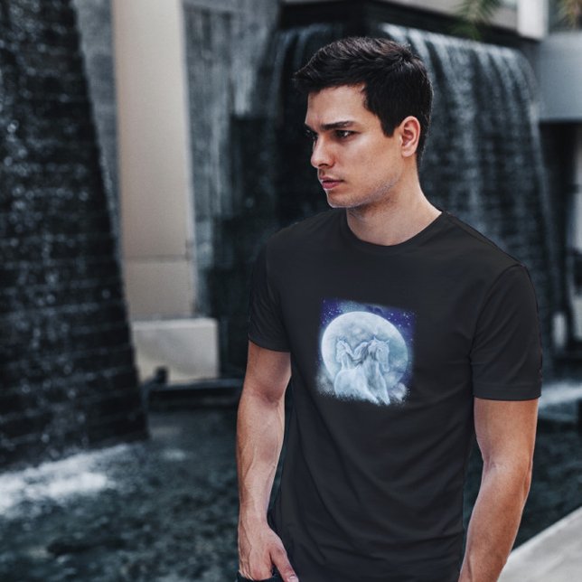Mystic Horses Full Moon  T-Shirt (Creator Uploaded)