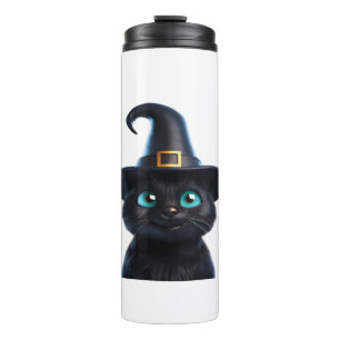 Mystic Kitty – Halloween Cat Classic T-Shirt Thermal Tumbler