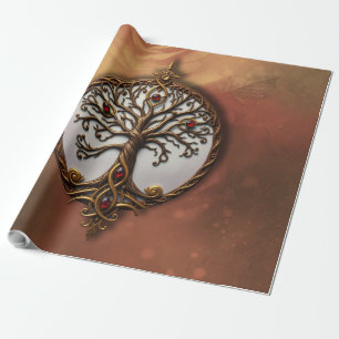 Mystic Life of Tree Wrapping Paper