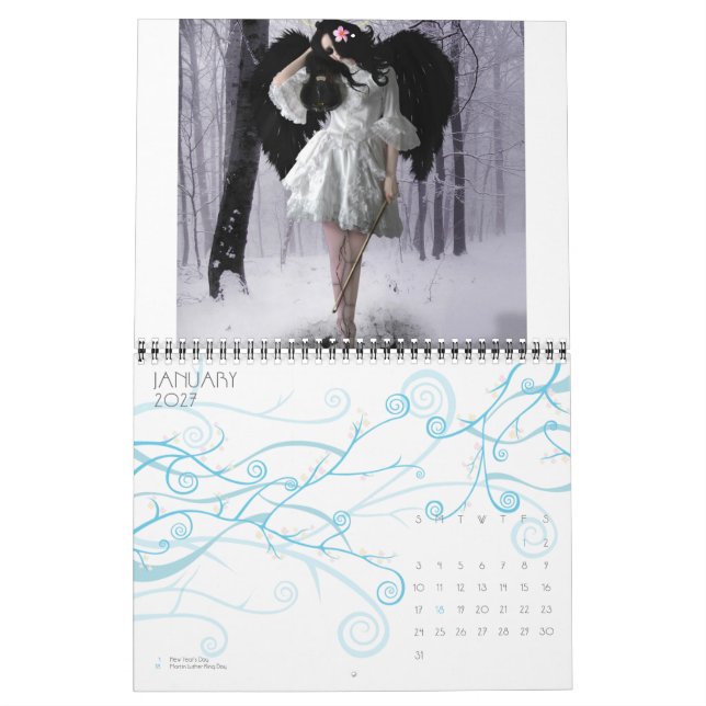 Mystic Memories Calendar (Jan 2027)