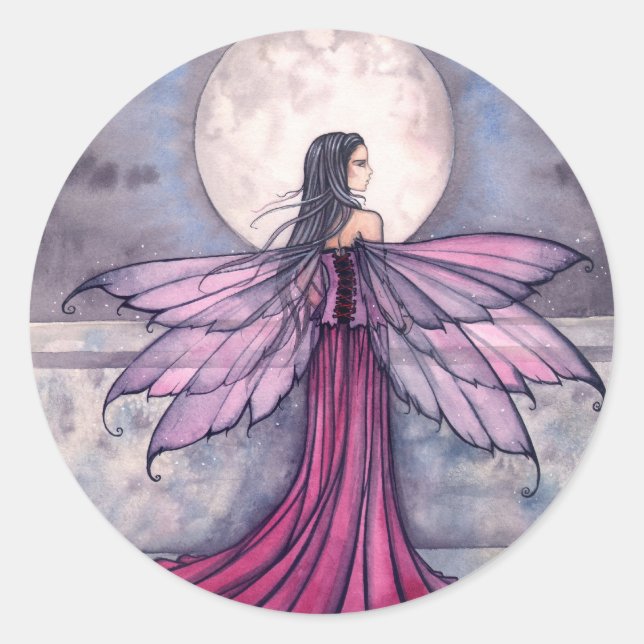 Mystic Midnight Fairy Stickers (Front)