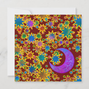 Mystic Moon Xmas Card