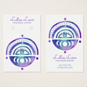 Mystic Moons Earring Necklace Jewellery Display Ca