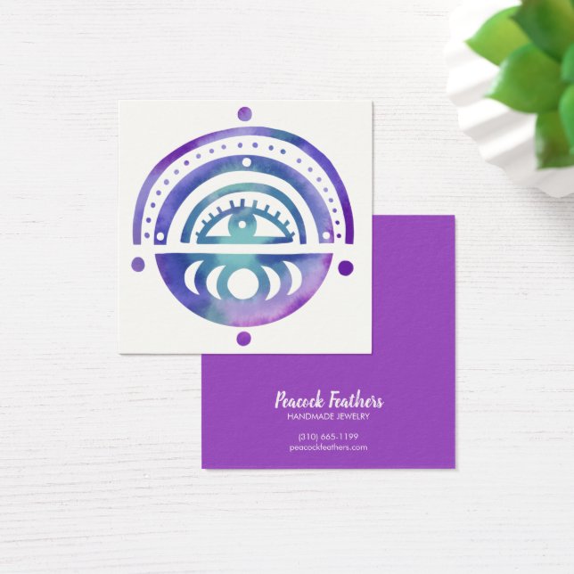 Mystic Moons Earring Necklace Jewelry Display Card (Desk)