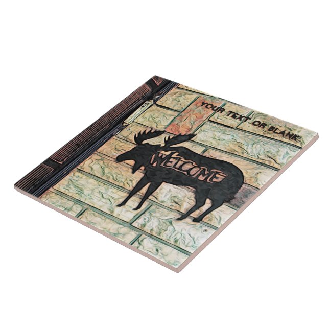 Mystic Moose Tile (Side)