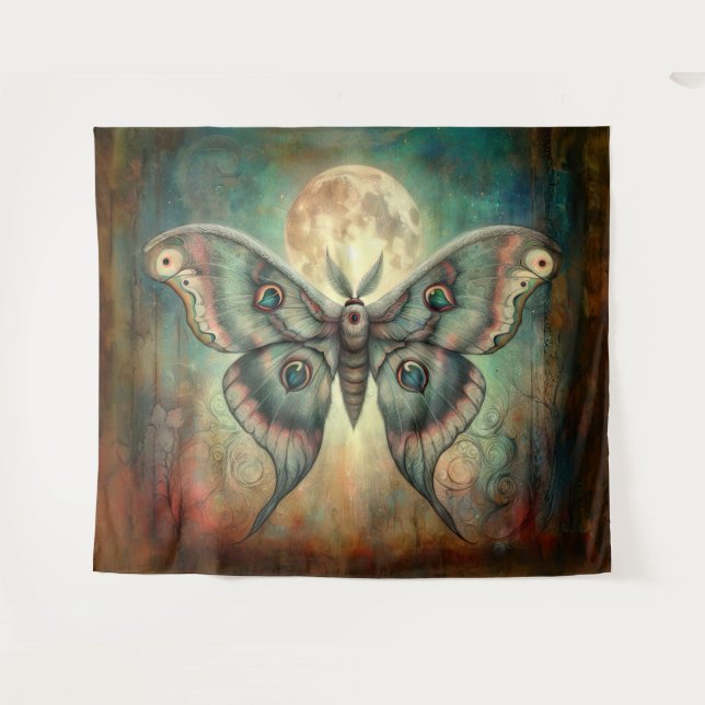 Mystic Moth 1 Tapestry (Front (Horizontal))