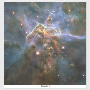Mystic Mountain in Carina Nebula Hubble Space