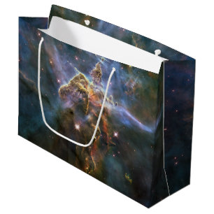 Mystic Mountain in Carina Nebula Hubble Space Large Gift Bag