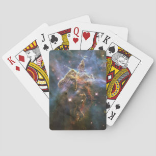 Mystic Mountain in Carina Nebula Hubble Space Playing Cards
